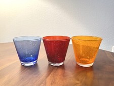 Set of 3 Hand Blown Murano 3