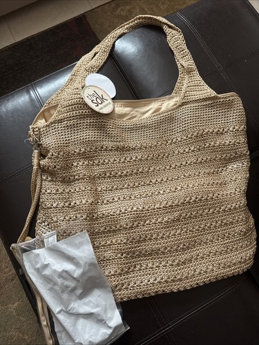 Borsa grande all uncinetto - grande, all'uncinetto