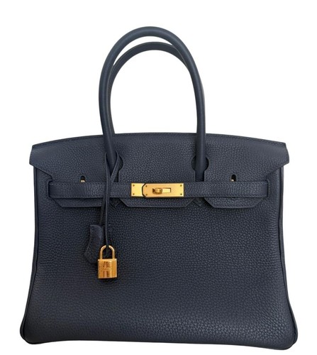 Hermes birkin 30cm navy indigo - hermes,