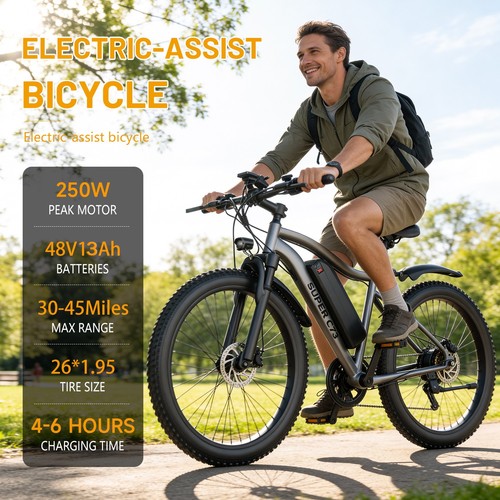Bicicletta elettrica - bicicletta, 26