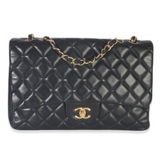 Borsa Chanel nera trapuntata