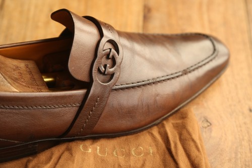 Mocassini gucci pelle - in,