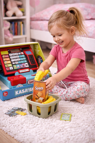 Cassa giochi per bambini con