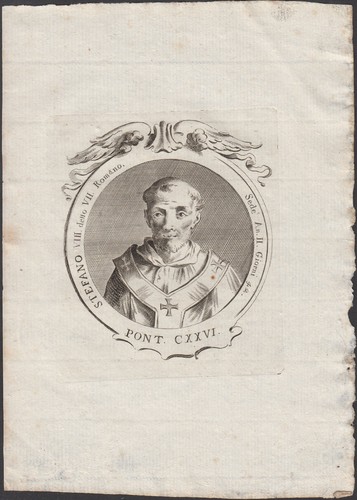 Stampa incisione papa - incisione,