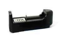 CARICA BATTERIE COMPATTO PER BATTERIA ACCUMULATORE Li-ion 3,7V X TORCE A LED