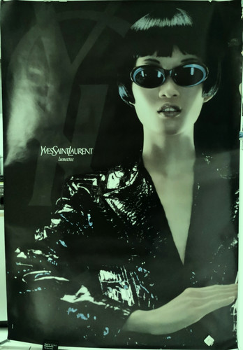 Yves saint laurent - -, affiche