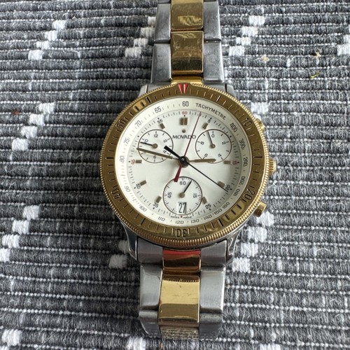 Movado cronografo bicolore - movado,