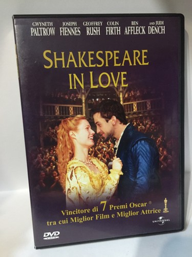 Shakespeare love dvd - in,