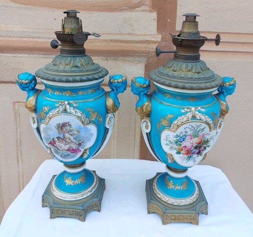 Coppia vasi napoleone iii - napoleone,