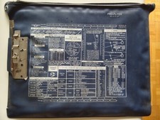 Pilot chart holder PRO-FLITER - astuccio porta-cartine e cosciale