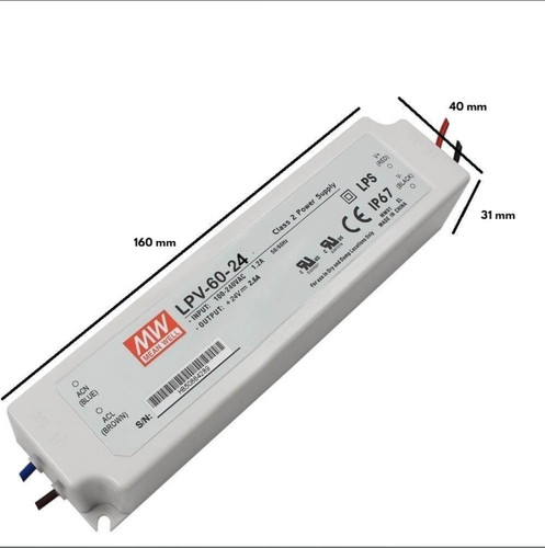 Alimentatore led meanwell - alimentatore,