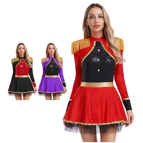Costume circo donna maniche