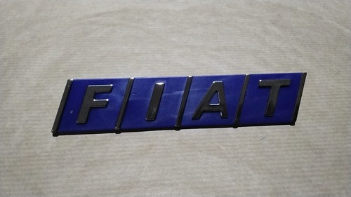 Scritta posteriore fiat - scritta,