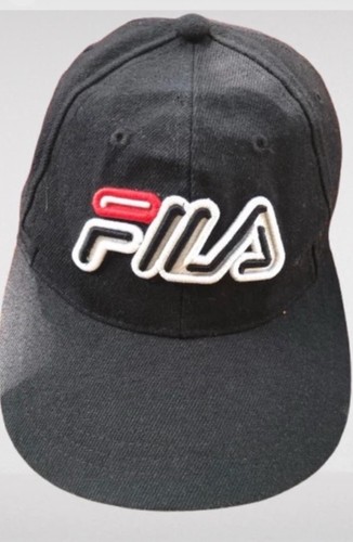 Vintage fila cap black wool - fila,