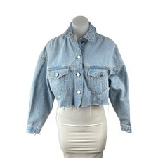 Giacca cappotto jeans Zara