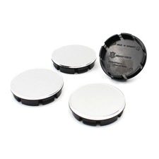 4x coprimozzo cromato 60 mm
