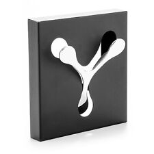 Tomasucci appendiabiti da muro bin 1 black