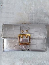 Portafoglio donna argentato
