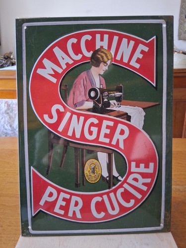 Targa pubblicitaria vintage - targa,