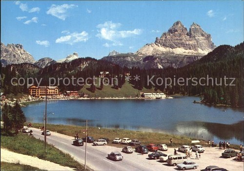 Dolomiti lago misurina tre - dolomiti, di