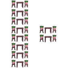  Set 10 Miniature Tavolo e