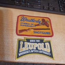 Patch vintage WEATHERBY FUCILI