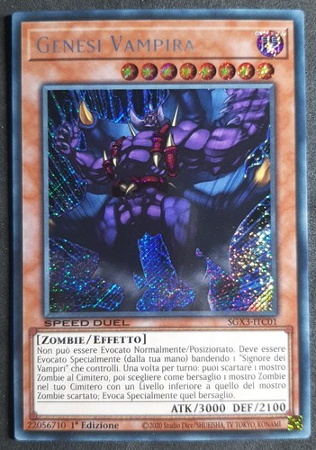 Genesi vampira rara - genesi,