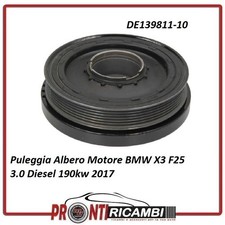 139811-10   Puleggia Albero Motore BMW X3 F25 3.0 Diesel 190kw 2017 24825053
