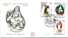 Monaco SC# 1737-9 FDC 1990 Santoni di Provenza - A03015