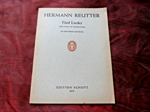 Hermann reutter cinque - hermann,