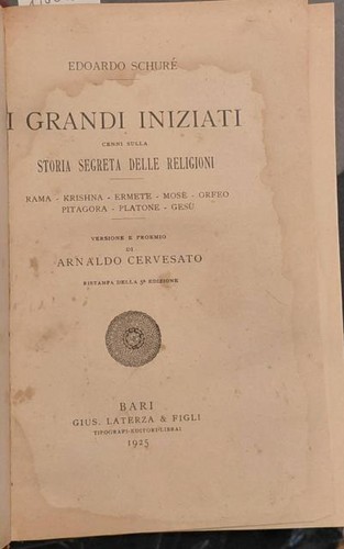 Schurè edoardo grandi - edoardo.,
