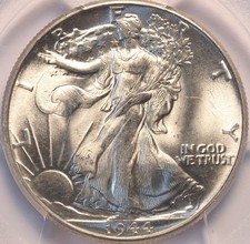 1944 walking liberty mezzo - walking,