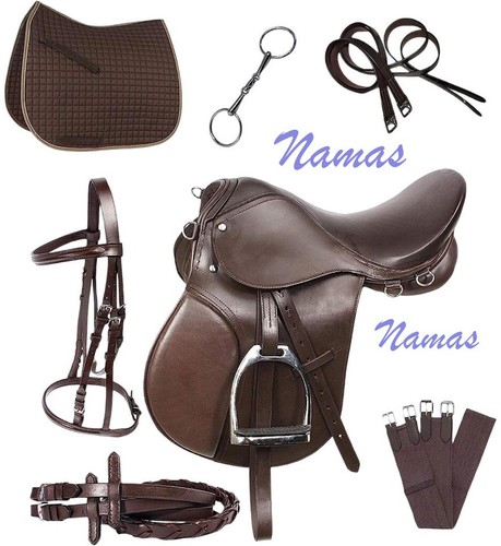 Sella pelle cavallo - pelle,