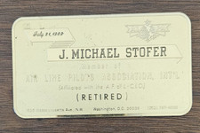 Tessera associativa ALPA 1989