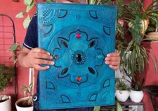 Quaderno scritto in pelle