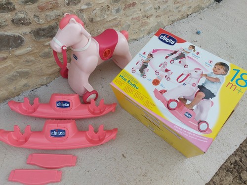 Cavallo dondolo chicco miss - a,