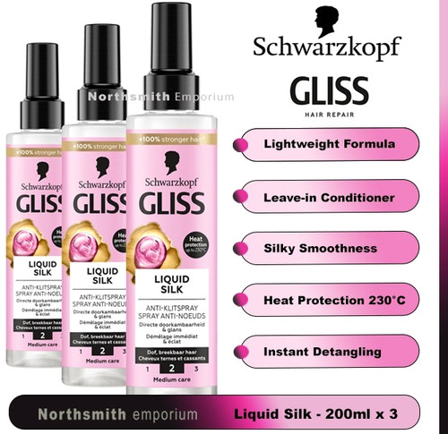Schwarzkopf gliss liquid - liquid, silk