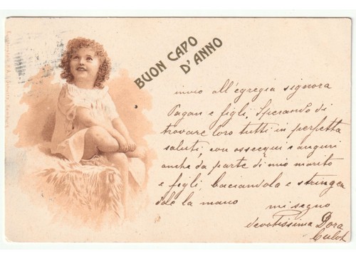 1901 cartolina primi 900 - 1901,