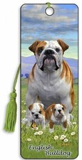 Segnalibro 3D Bulldog inglese
