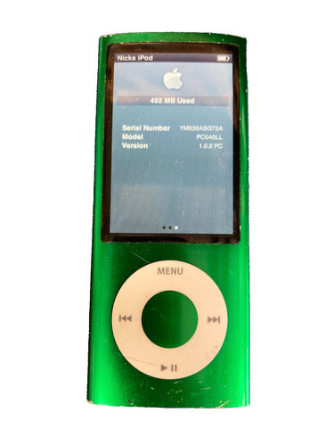 Apple 8gb ipod nano - nano, 5th