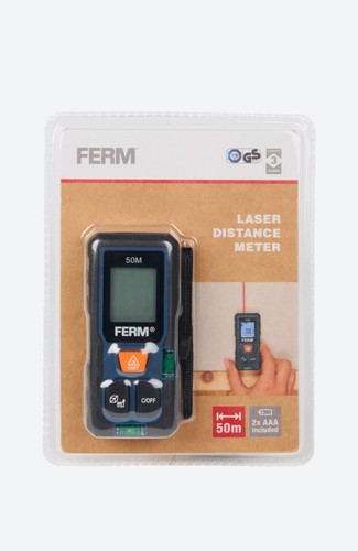 Distanziometro laser ferm - laser, 50m