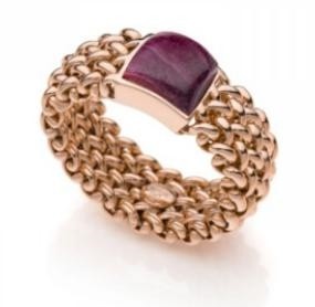 Anello chicco riso - anello, di