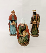 RE MAGI in resina 20 cm - Personaggi per presepe Santa Claus s.r.l.