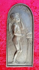 Raro antico piatto art - antico,