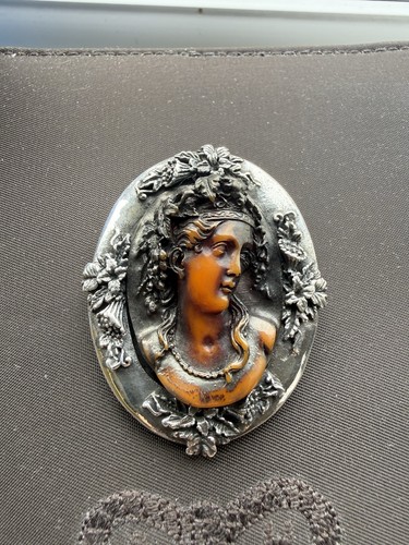 Spilla cammeo sterling 925