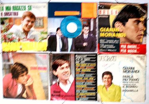 Gianni morandi dischi 45 - gianni,