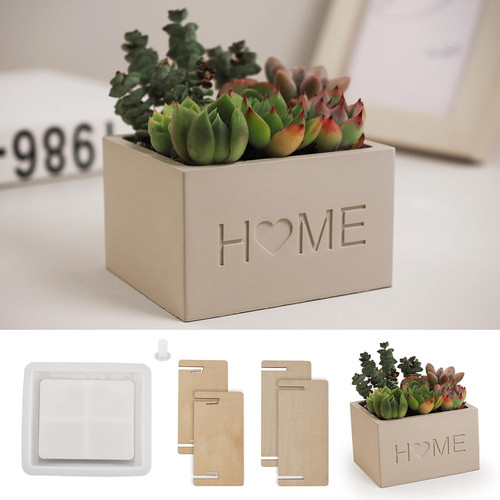 Casa vaso fioriera silicone