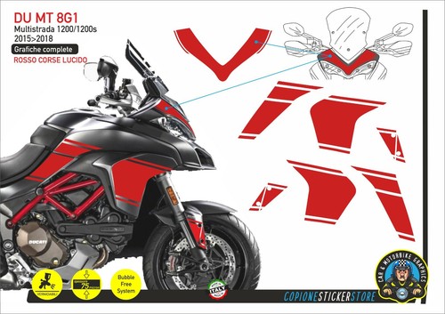 Adesivi carene ducati - adesivi,
