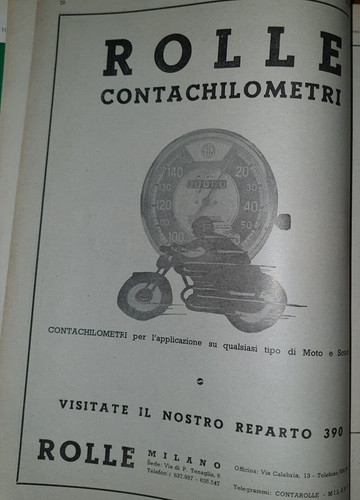 Contachilometri rolle moto - rolle,
