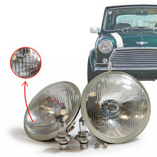 KIT FARI 178MM 7" H4 E-MARK